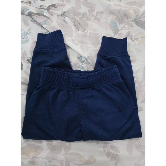 Nike Boys Track Jogger Pants Size 2T Navy Blue Logo Swoosh - Picture 3 of 4